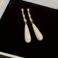 Water Drop Pearl Earring