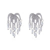 Silver Pearl Drops Earring