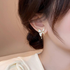 Sparkling Butterfly Stud Earrings