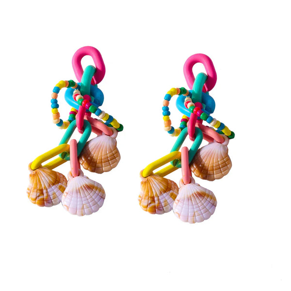MultiColour Earring