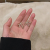 Gold Bow Earrings