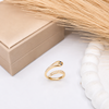 Dazzling Snake Gold Ring