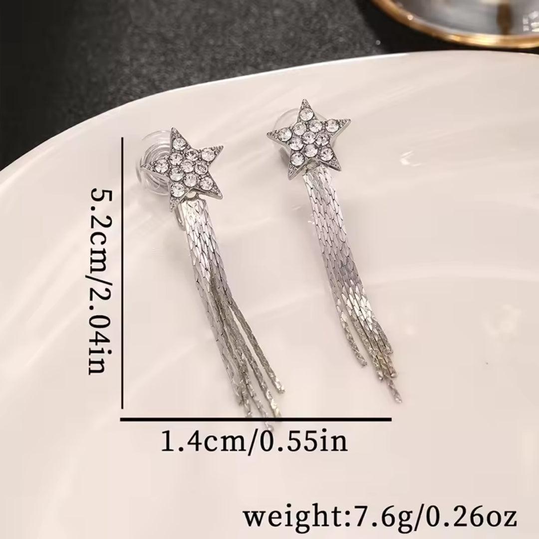 Star Dangle Earrings