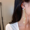 Pearl Ball tussle earring