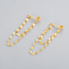 Sterling Chain Earring