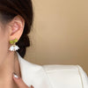Green Bell Earring