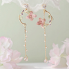 Flower Drop Earring