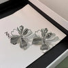 Trendy flower earrings