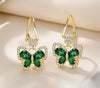 Green Butterfly Earring