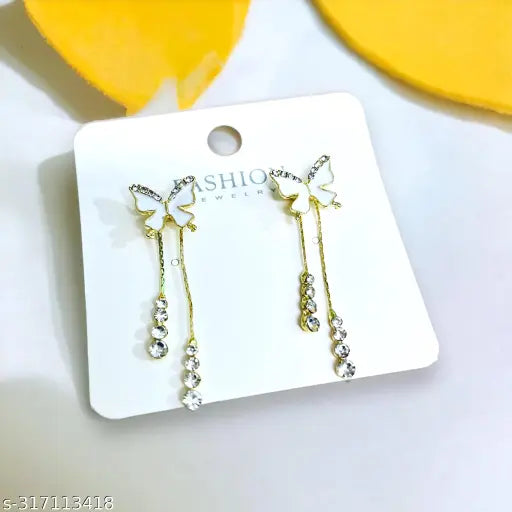 Butterfly Sparkling Earrings