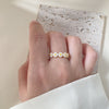 Golden Sun Flower Daisy Ring