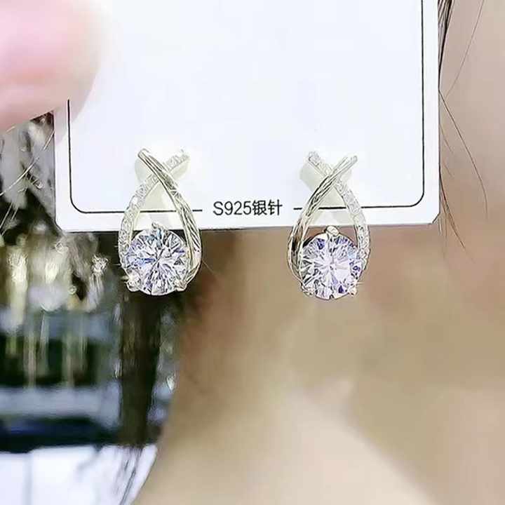 Shiny Crystal Earring