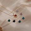 7 Butterfly gold Charms Changeable Necklace