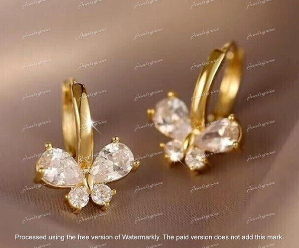 butterfly Drop Earring