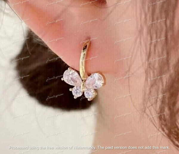 butterfly Drop Earring