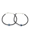 Evil Eye Black Anklets(Pack of 2)