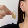 Fansy long chain earring