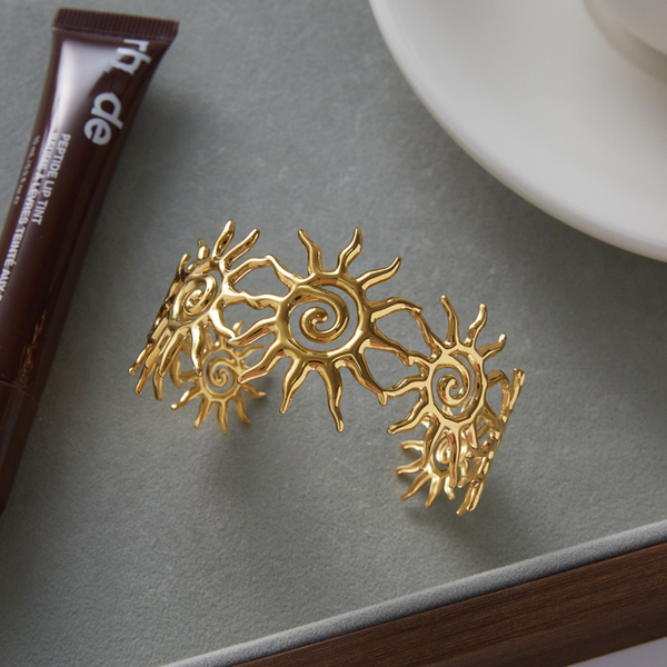 Golden Sunburst Bracelet
