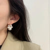 Bow Styled Pearl Earring