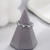 Silver Twinkle Hearts Ring
