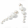 Long Pearl Clip Earring