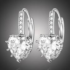 Love Heart Shaped Earring