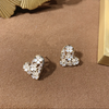 Olive Leaf Heart Earrings