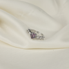 Opal Touch Pink Diamond Romance Ring