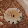 7 Butterfly gold Charms Changeable Necklace
