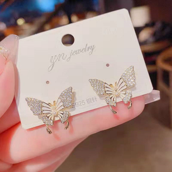 Sweet Butterfly Stud Earrings
