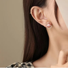 Pink Bunny rabbit earrings