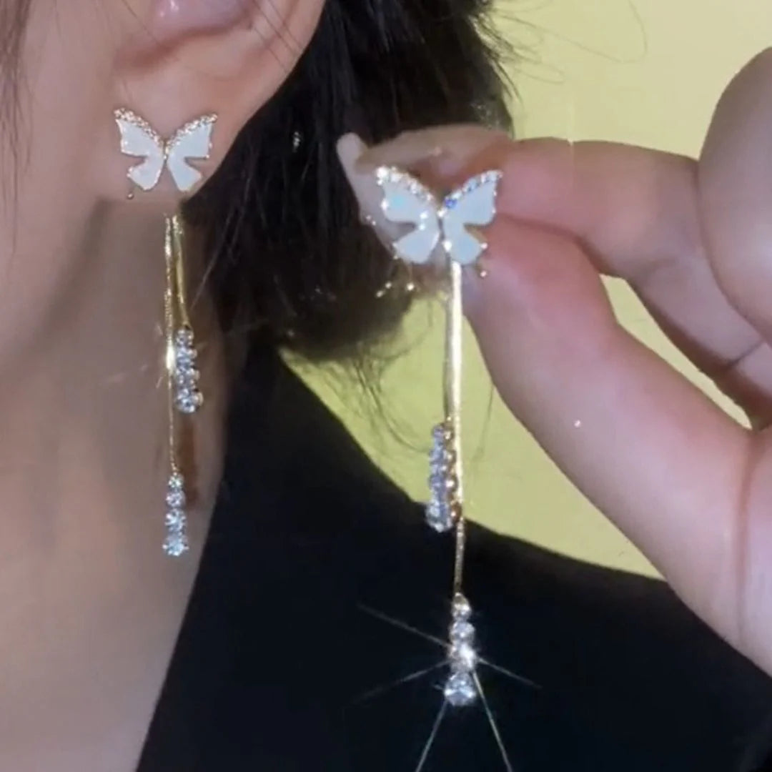 Butterfly Sparkling Earrings