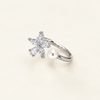 Daisy Pearl Silver Ring