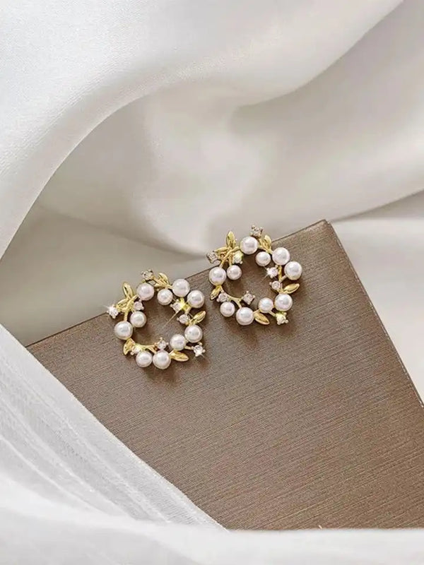 Gold Luxury Stud Earring