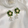 Pack Of 3 Trendy Floral Earrings