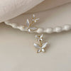 Combo Of 2 Multi- White Butterfly Earring