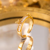 Two Golden Butterfly Ring