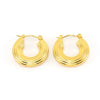 Anti Tarnish Golden trendy Stud Earrings