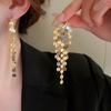 Golden long Chain Earring