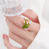 Golden Tulip Ring