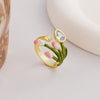 Golden Tulip Ring