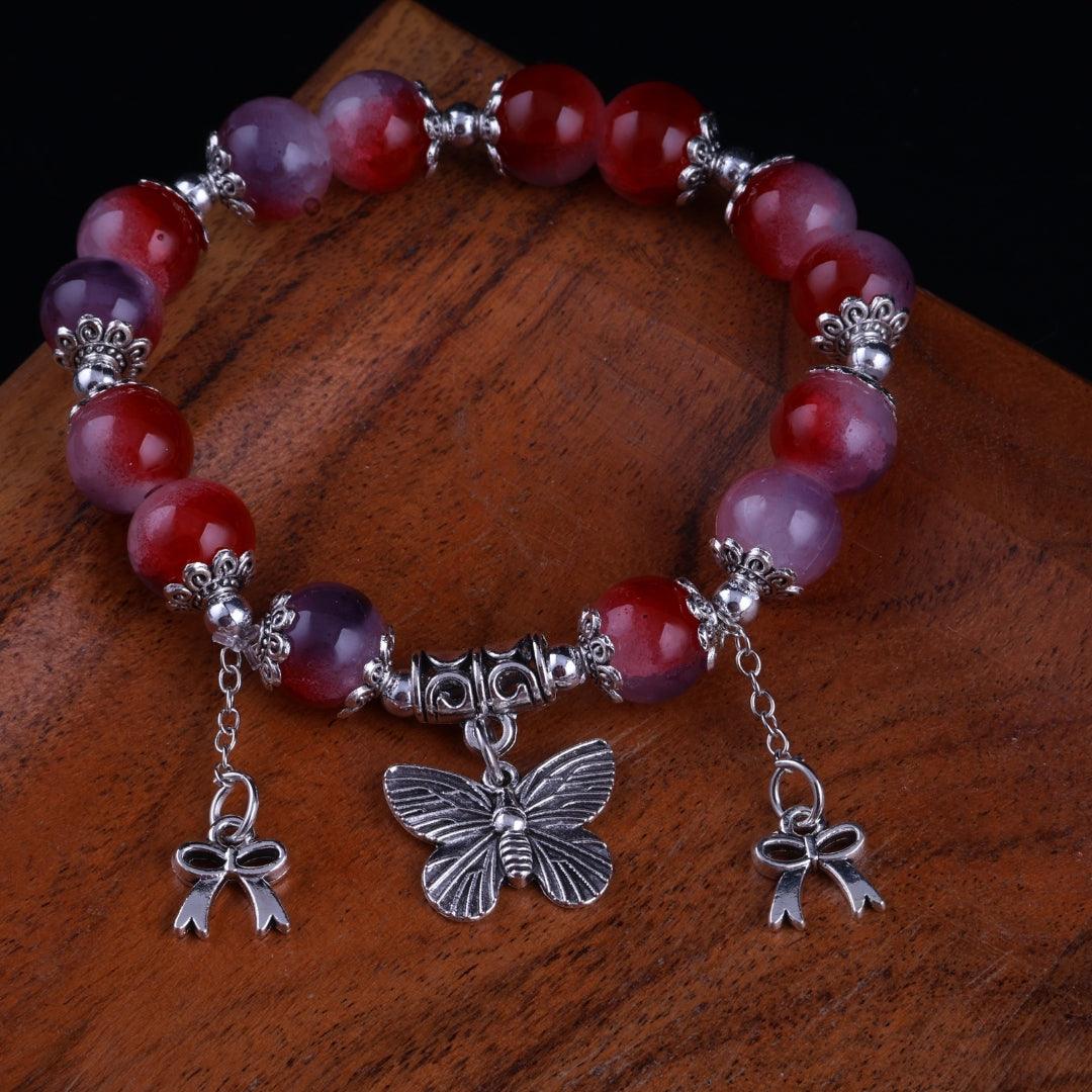 Mystic Butterfly Charm Bracelet