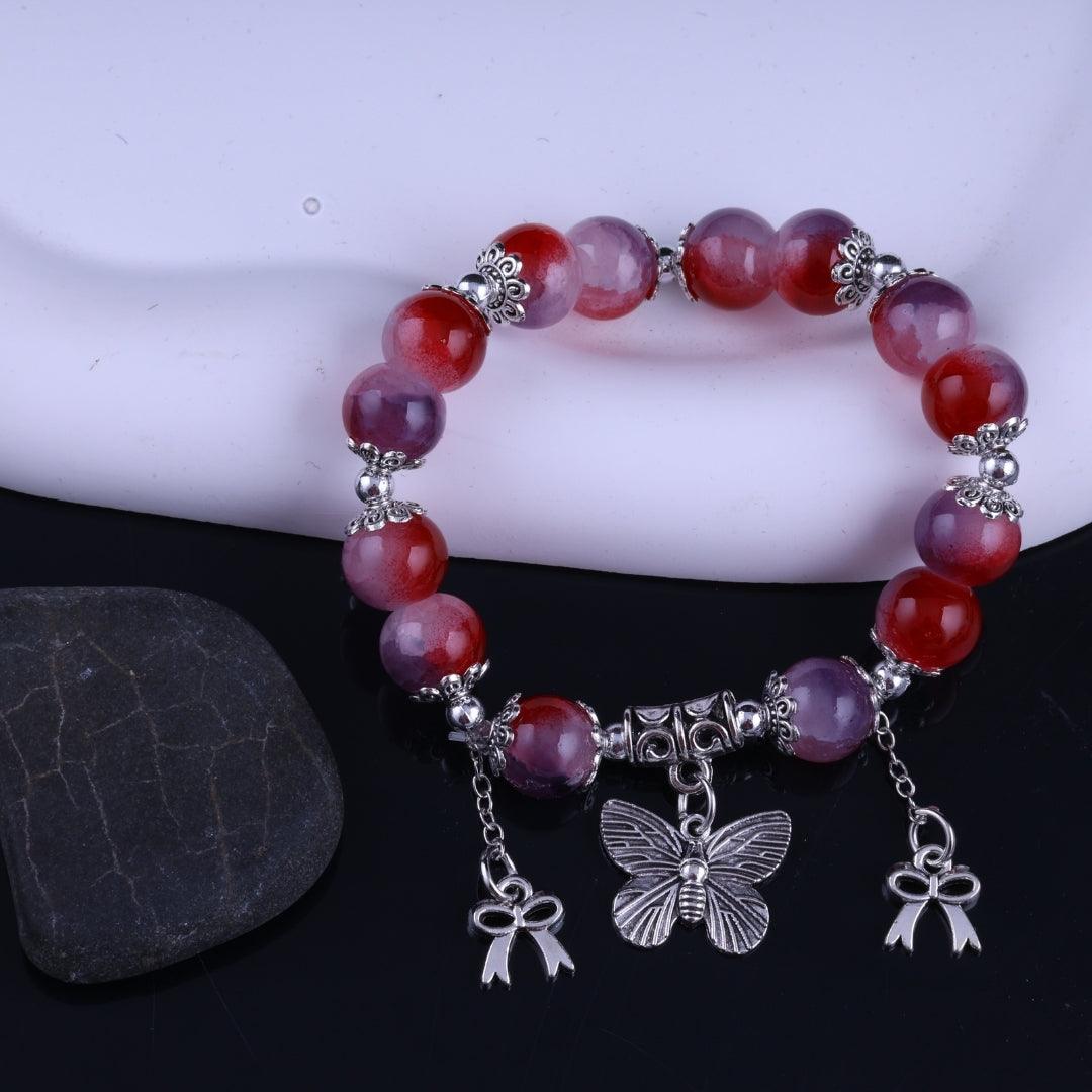 Mystic Butterfly Charm Bracelet