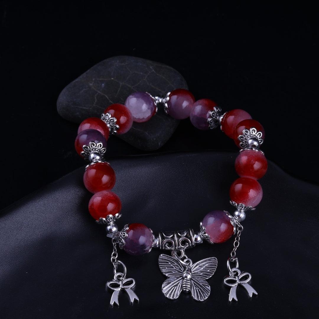 Mystic Butterfly Charm Bracelet