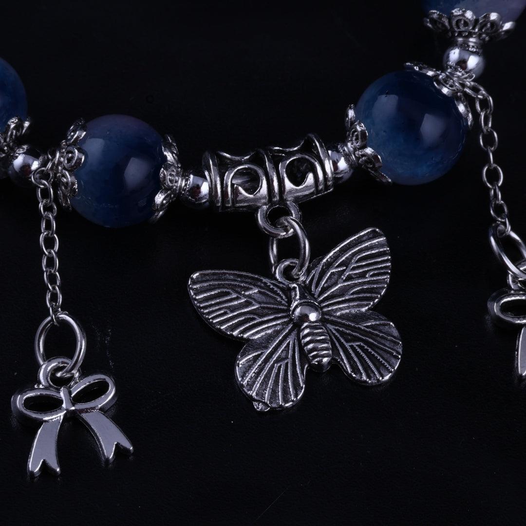 Blue Serenity Charm Bracelet