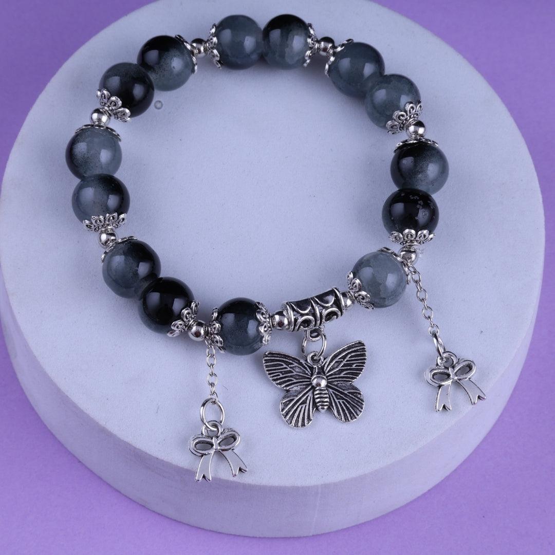 Monochrome Elegance Bracelet