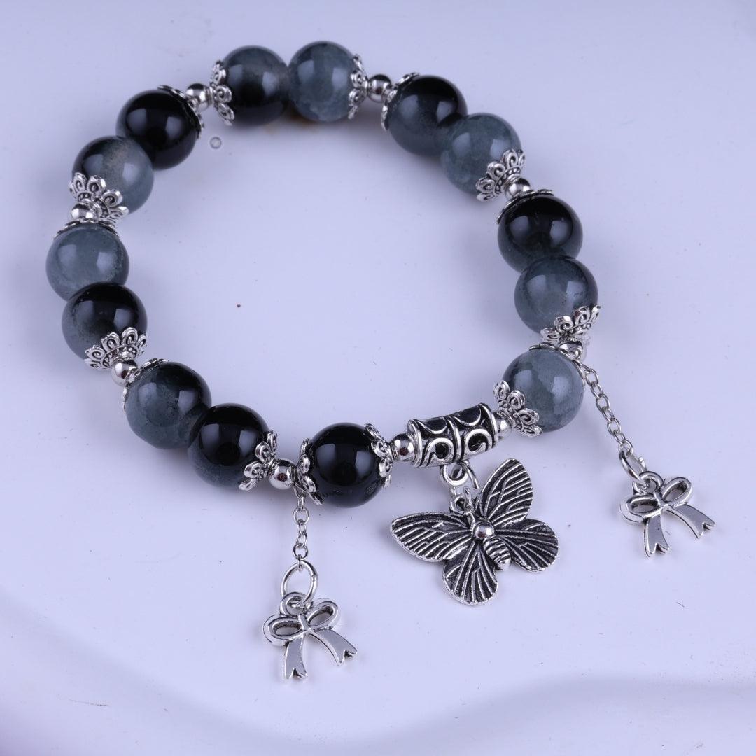 Monochrome Elegance Bracelet