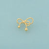 Gold Filled Bow Earring