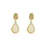 White Drop Designed Western Drop Earring
