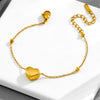 Amazing Gold Heart Chain Bracelet